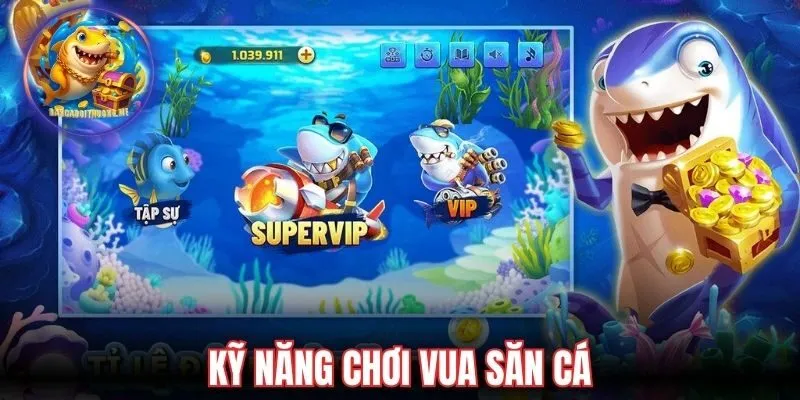 Kỹ năng chơi vua săn cá